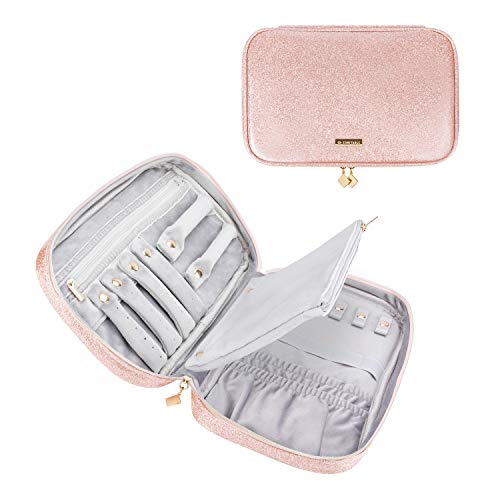 Algopix Similar Product 19 - Comfyable Jewelry Travel Case Bag
