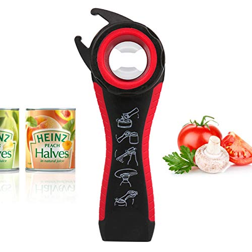 Algopix Similar Product 7 - 5 In 1 Multi Opener Can Opener Bottle