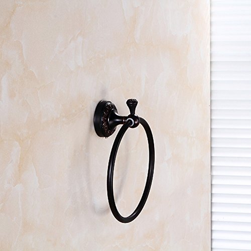 Algopix Similar Product 20 - LHbox Tap Brass Towel Ring Antique