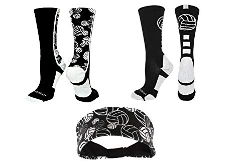 Algopix Similar Product 1 - MadSportsStuff Volleyball Logo Socks