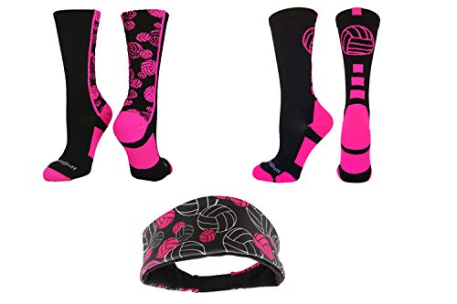 Algopix Similar Product 20 - MadSportsStuff Volleyball Logo Socks