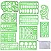 Algopix Similar Product 2 - QincLing 11 Pieces Geometric Drawings