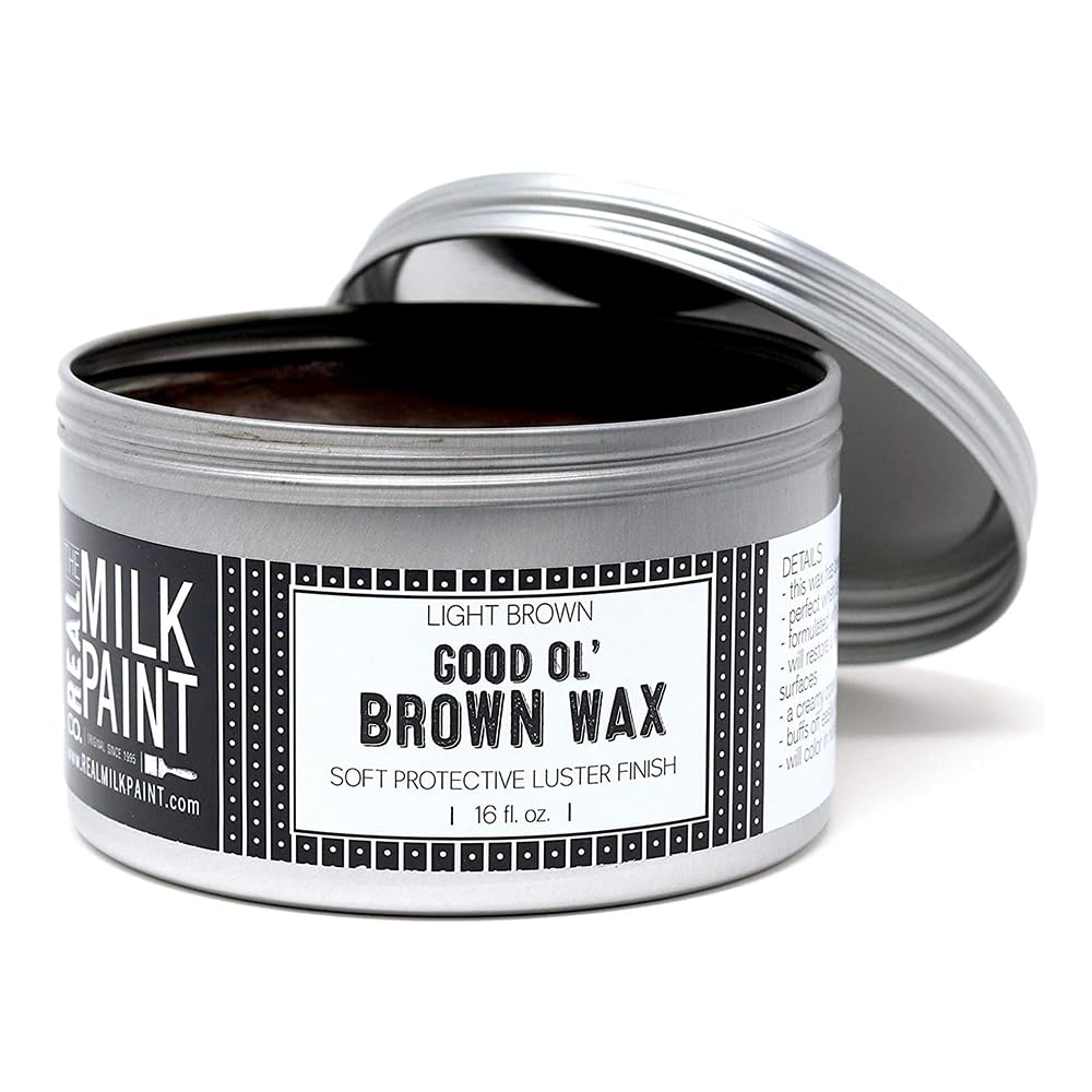 Algopix Similar Product 11 - Real Milk Paint Good Ol Brown Wax for