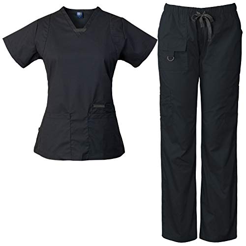 Algopix Similar Product 5 - Medgear Womens Scrub Set Utility 4