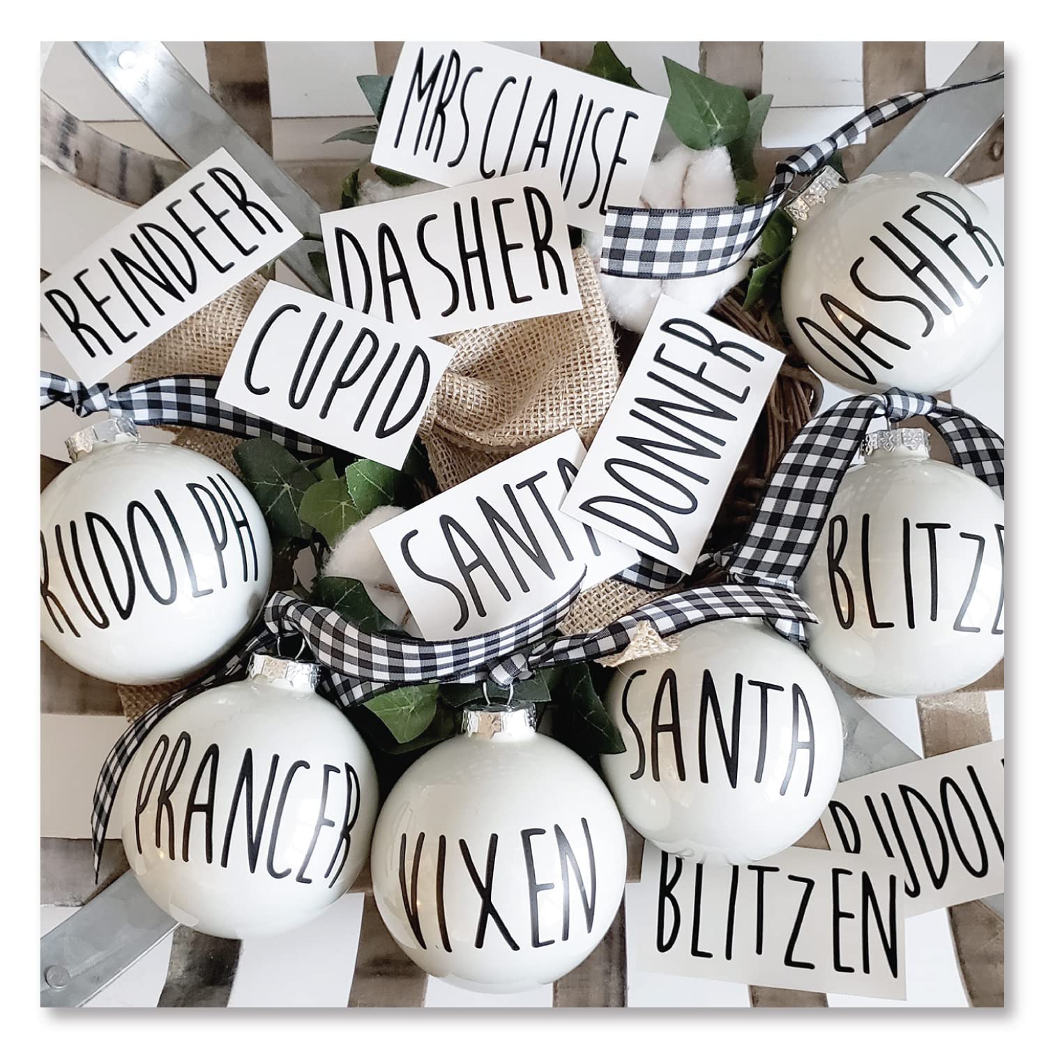 Algopix Similar Product 19 - Farmhouse Style Vinyl Decals for