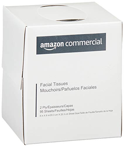 Algopix Similar Product 2 - AmazonCommercial 2Ply White Cube Box