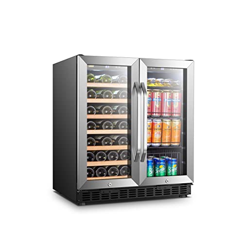 Algopix Similar Product 17 - Lanbo 30 Inch Builtin Dual Zone Wine