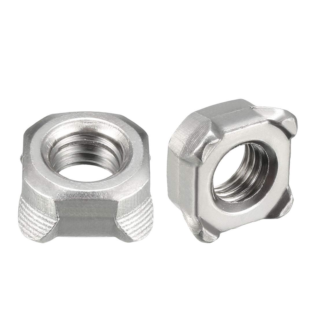 Algopix Similar Product 3 - uxcell Weld NutsM8 Square UNC Coarse