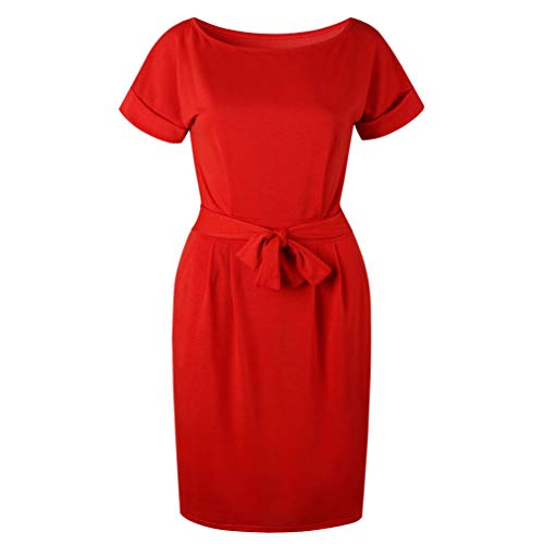 Algopix Similar Product 6 - Qixuan Womens Elegant Short Sleeve