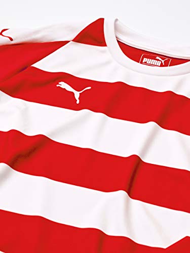 Algopix Similar Product 2 - PUMA Unisex Youth Hooped Liga Stripe