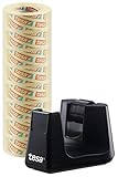 Algopix Similar Product 2 - Tesa tesafilm Dispenser Black Plus 