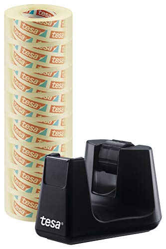 Algopix Similar Product 20 - Tesa tesafilm Dispenser Black Plus 