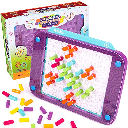 Algopix Similar Product 7 - Colorful Creations Pattern Pegs 