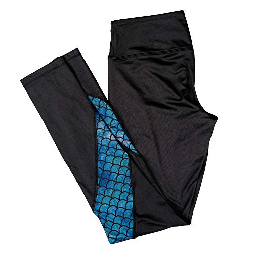 Algopix Similar Product 4 - Fin Fun Womens Mermaid Sport Leggings
