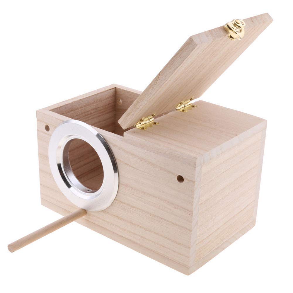 Algopix Similar Product 4 - PINVNBY Parakeet Nesting Box Bird House