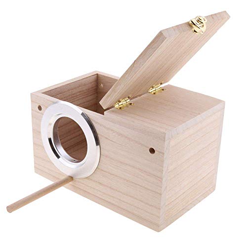 Algopix Similar Product 10 - PINVNBY Parakeet Nesting Box Bird House