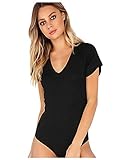 Algopix Similar Product 18 - MakeMeChic Womens Basic V Neck T Shirt