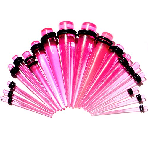 Algopix Similar Product 10 - Body Candy Pink Acrylic 9 Piece Ear