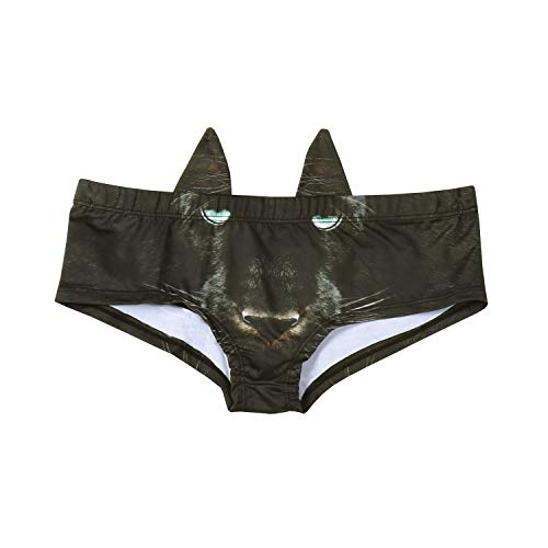 Algopix Similar Product 2 - WHAT ON EARTH Womens 3D Animal Face