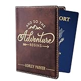 Algopix Similar Product 7 - Personalized Passport Holder w Name and