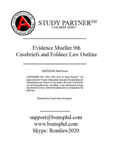 Algopix Similar Product 14 - Casebriefs and Foldeez Law Outline for