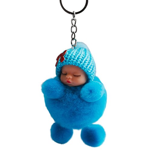Algopix Similar Product 2 - callm Cute Sleeping Baby Bowtie Fluffy