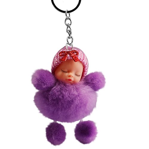 Algopix Similar Product 8 - callm Cute Sleeping Baby Bowtie Fluffy