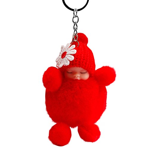 Algopix Similar Product 8 - callm Cute Sleeping Baby Bowtie Fluffy