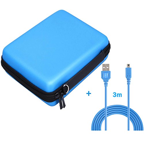 Algopix Similar Product 14 - Exlene Nintendo 2DS Hard EVA Carrying