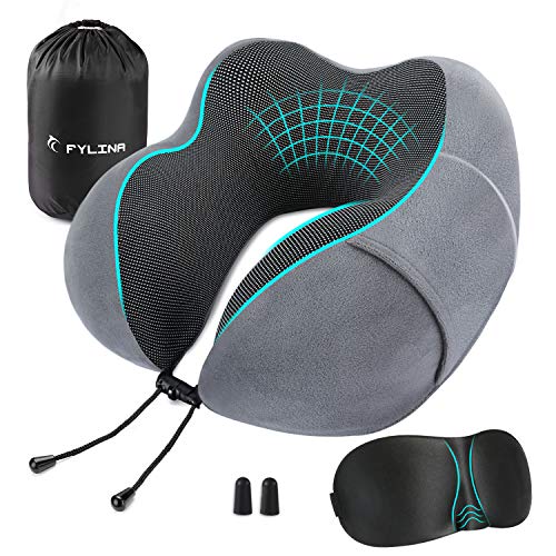 Algopix Similar Product 7 - Aottop Travel Pillow Memory Foam Neck