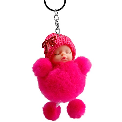 Algopix Similar Product 20 - callm Cute Sleeping Baby Bowtie Fluffy