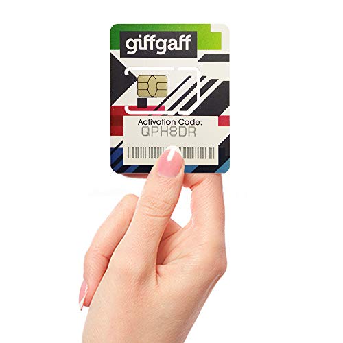 Algopix Similar Product 16 - Europe Prepaid UK Giffgaff Sim Card