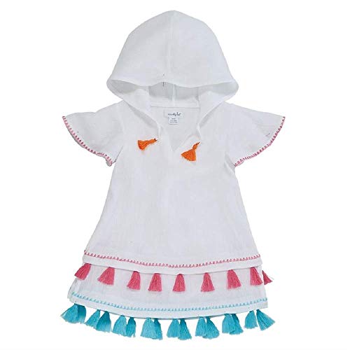 Algopix Similar Product 6 - Mud Pie Baby Girls Tassel CoverUp