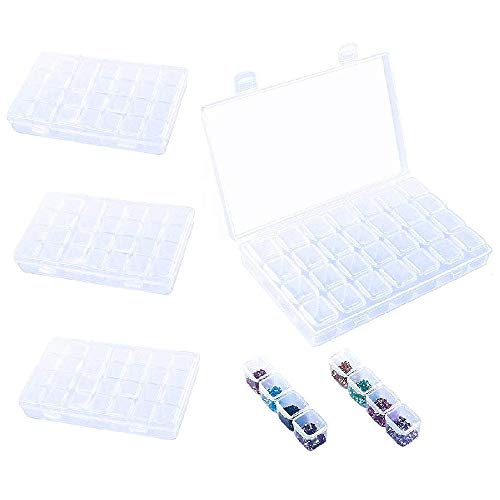 Algopix Similar Product 9 - 4 Pack 28 Slots Diamond Embroidery