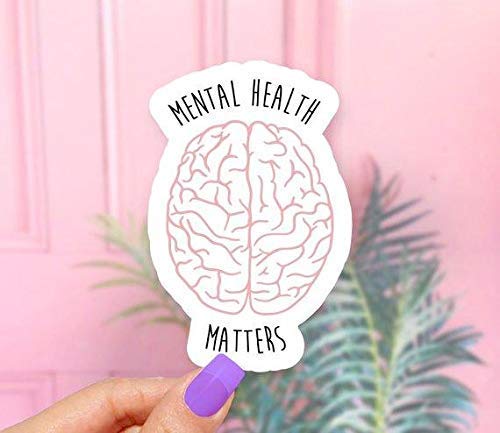 Algopix Similar Product 15 - Mental Health Matters Brain Vinyl