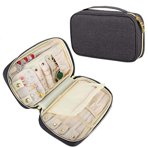 Algopix Similar Product 13 - Teamoy Travel Jewelry Case Jewelry