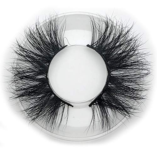 Algopix Similar Product 4 - Mikiwi 25mm mink lashes E01 3D mink