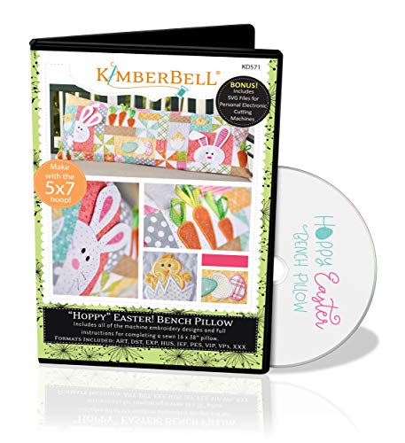 Algopix Similar Product 12 - Kimberbell Bench Pillow Hoppy Easter