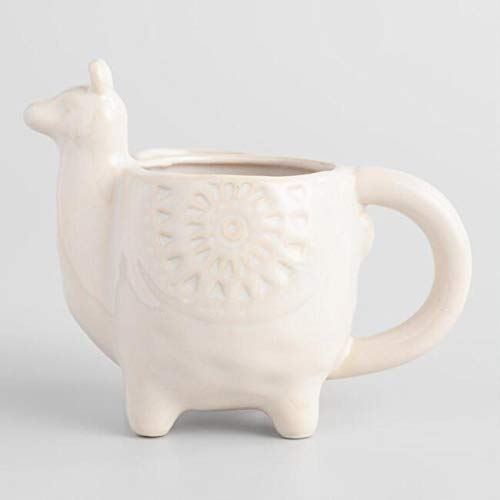 Algopix Similar Product 1 - World Market Llama Tea Cup with Tea bag
