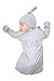 Algopix Similar Product 2 - Baby Be Mine Newborn Gown and Hat Set