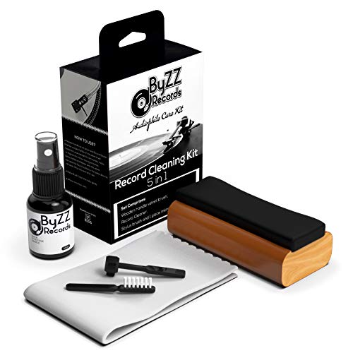 Algopix Similar Product 14 - Audiophile Record Cleaning Kit 5 in 
