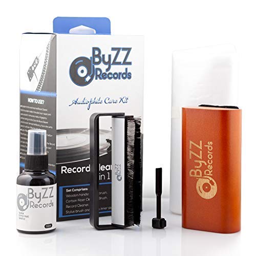 Algopix Similar Product 16 - Audiophile Record Cleaning Kit 5 in 