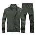 Algopix Similar Product 12 - INVACHI Mens 2 Pieces Athletic Full Zip
