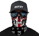 Algopix Similar Product 11 - OUYZY Neck Gaiter Face Mask Scarf Cover