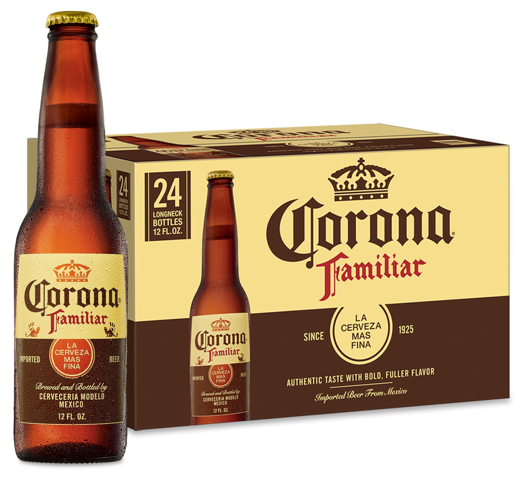 Algopix Similar Product 3 - Corona Familiar Mexican Import Beer 24