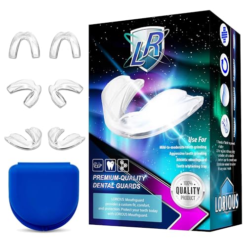 Algopix Similar Product 7 - LORIOUS Mouthguard One Size Fits All
