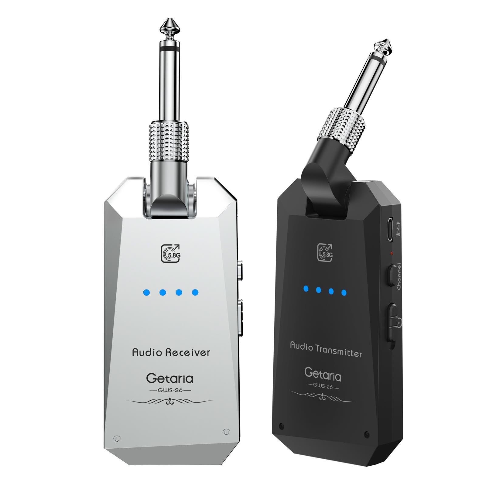 Algopix Similar Product 15 - Getaria Upgrade 24GHZ Wireless Guitar