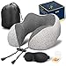 Algopix Similar Product 17 - MLVOC Travel Pillow 100 Pure Memory