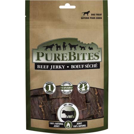 Algopix Similar Product 1 - PureBites Beef Jerky Dog Treats (3 Pack)