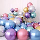 Algopix Similar Product 10 - Party Balloons 50 Pcs 12 inch Metallic